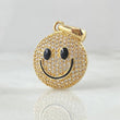 Pendant Happy Face 3.65gr / 2.7cm (1.1in) / 18K Gold