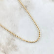 Cadena Militar 14.35gr / 50cm / 3mm Diamantada Oro Amarillo +3 18K