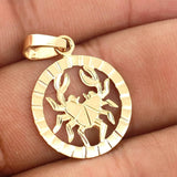 Crab Pendant 2gr / 1 1/4 in / Yellow Gold 18K %