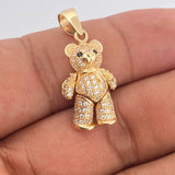 Bear Scarf Pendant 4.85gr / 1 1/4 in / Yellow Gold 18K %