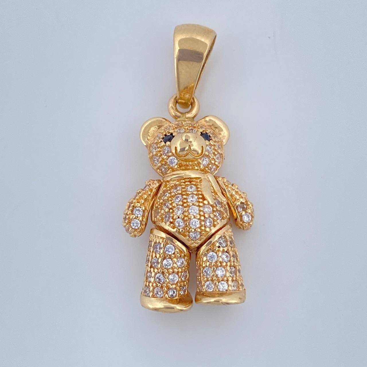 Bear Scarf Pendant 4.85gr / 1 1/4 in / Yellow Gold 18K %