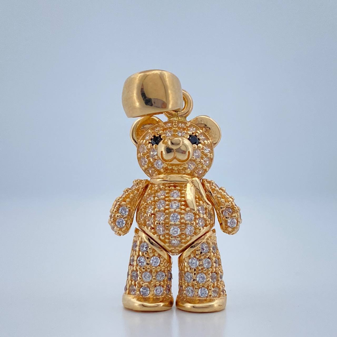 Bear Scarf Pendant 4.85gr / 1 1/4 in / Yellow Gold 18K %
