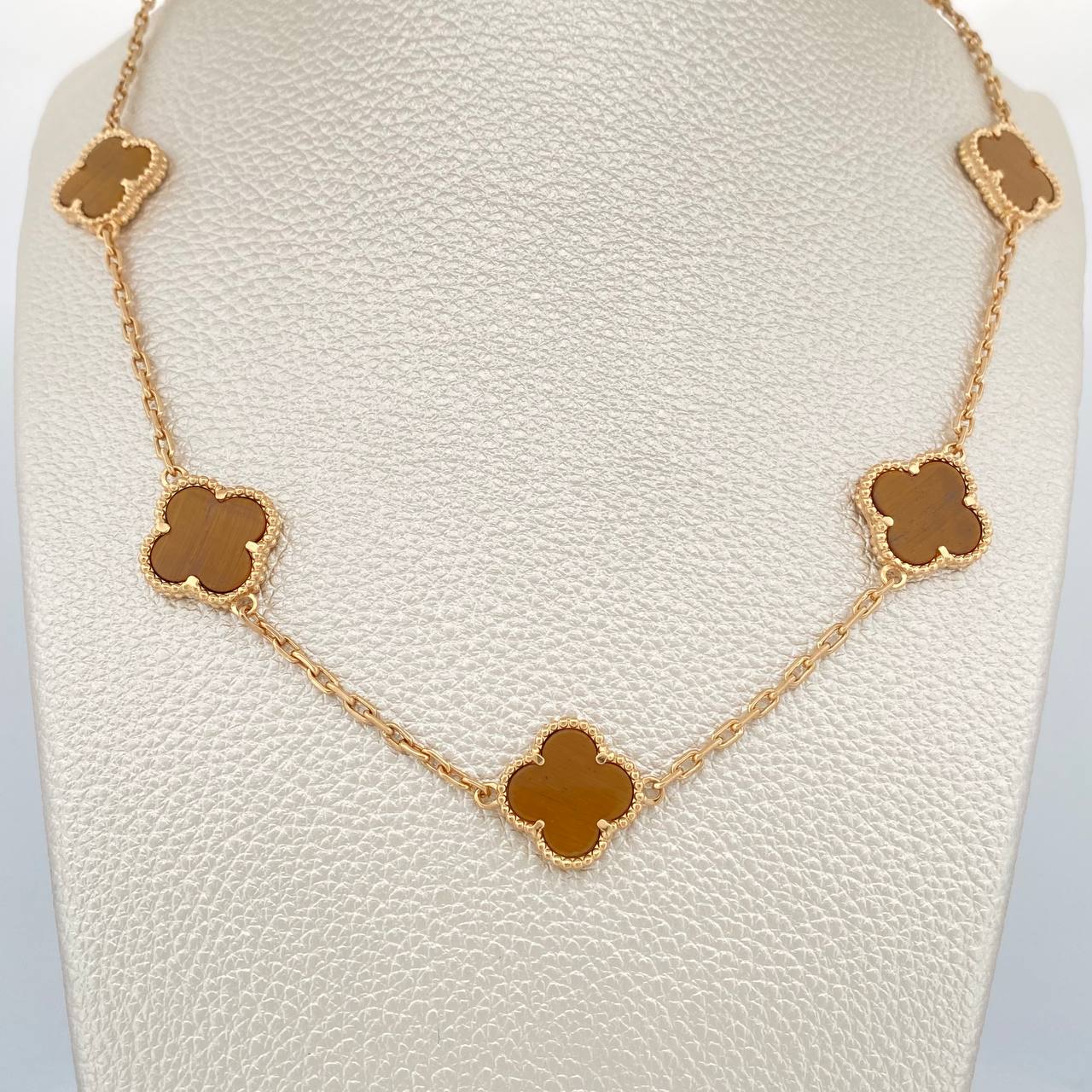 Cadena Trebol Cajon 31.05gr / 19 1/4 in / 2.5mm Oro Amarillo Nac.Esp. 18K %