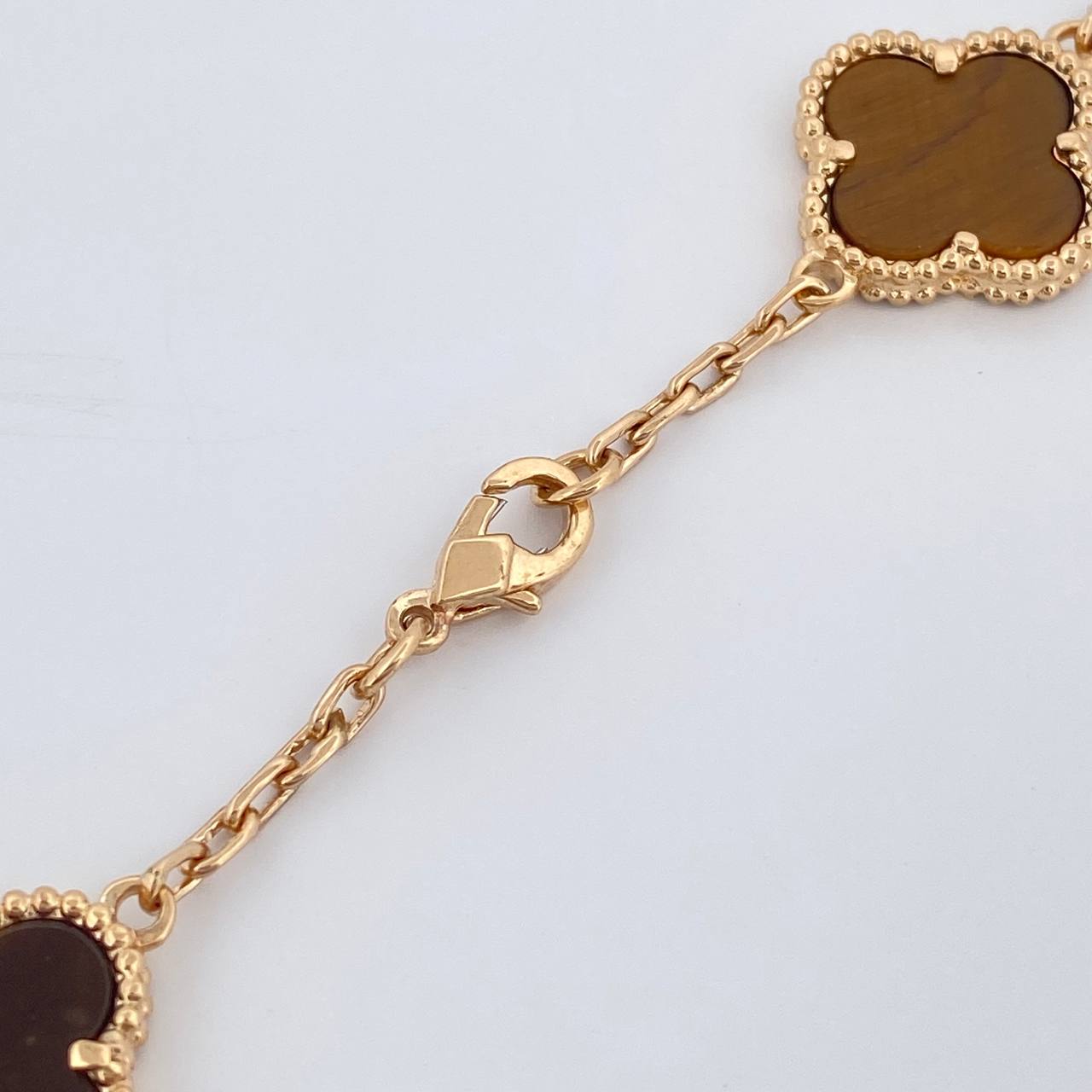 Cadena Trebol Cajon 36.85gr / 26 1/2 in / 2.3mm Oro Amarillo Nac.Esp. 18K %