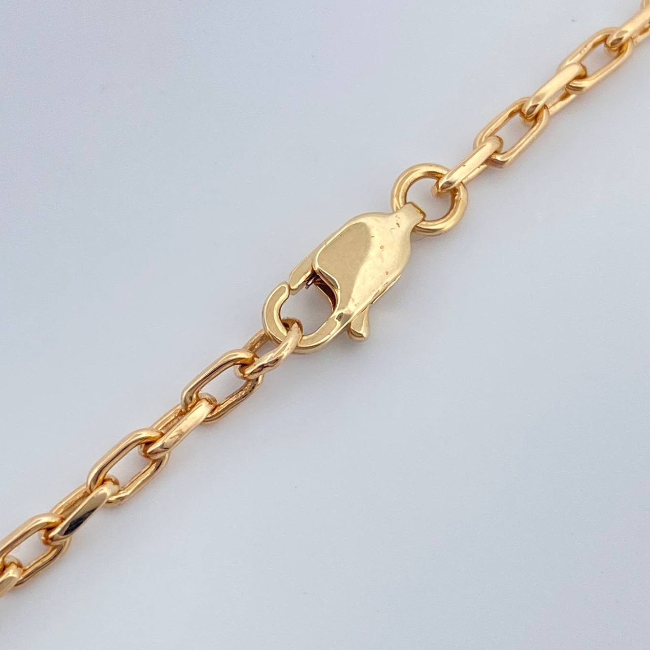 Cadena Trebol Cajon 31.05gr / 19 1/4 in / 2.5mm Oro Amarillo Nac.Esp. 18K %