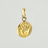 Dije Corona RX 0.5gr / 1/2 in / Oro Amarillo 18K ©