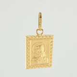 Dije Virgen Del Carmen - Jesus 0.75gr / 3/4 in / Oro Amarillo 18K
