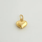 Dije Corazón 0.25gr / 1/2 in / Oro Amarillo 18K ©