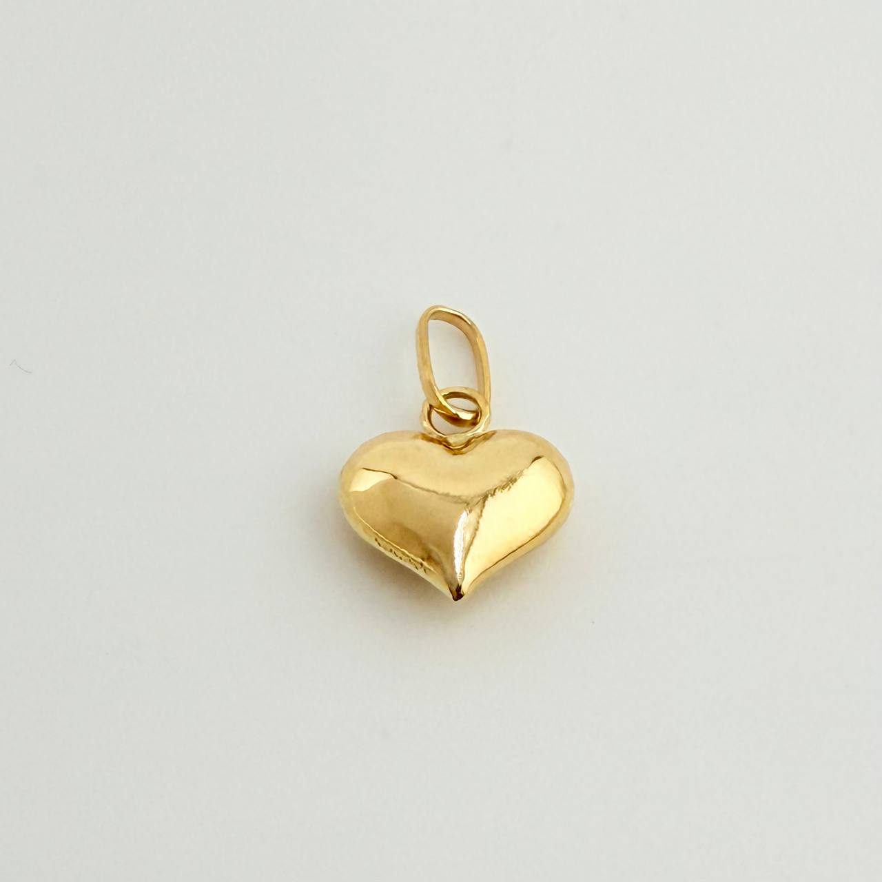 Dije Corazon 0.25gr / 1/2 in / Oro Amarillo 18K