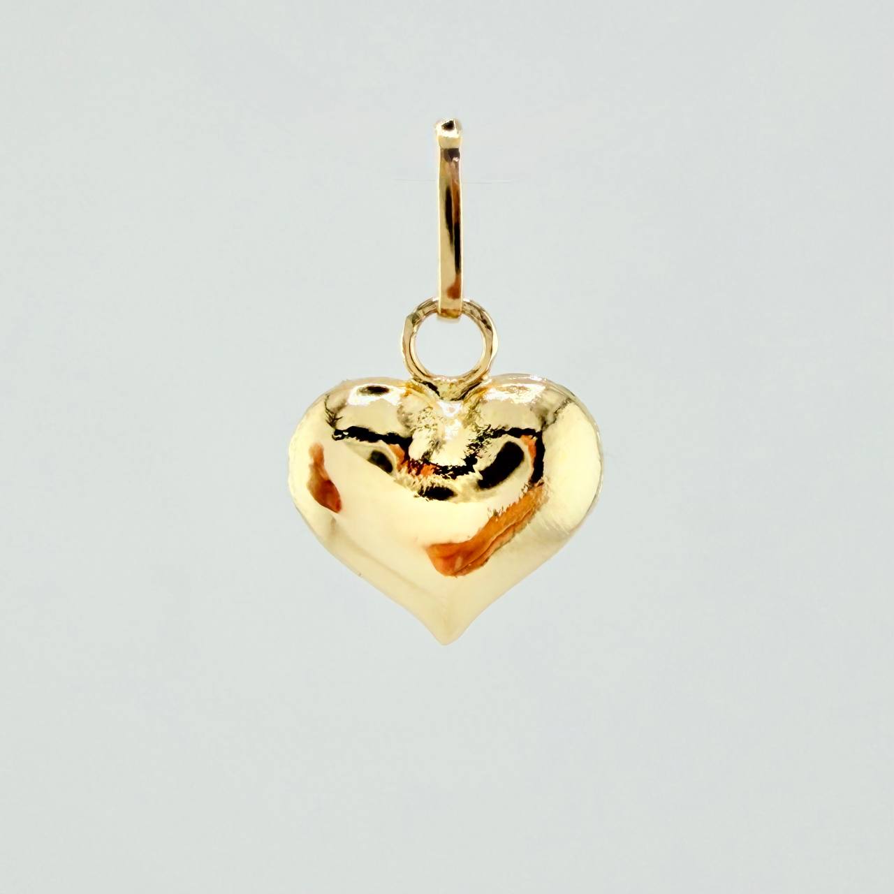 Dije Corazón 0.25gr / 1/2 in / Oro Amarillo 18K ©