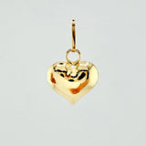 Dije Corazón 0.25gr / 1/2 in / Oro Amarillo 18K ©
