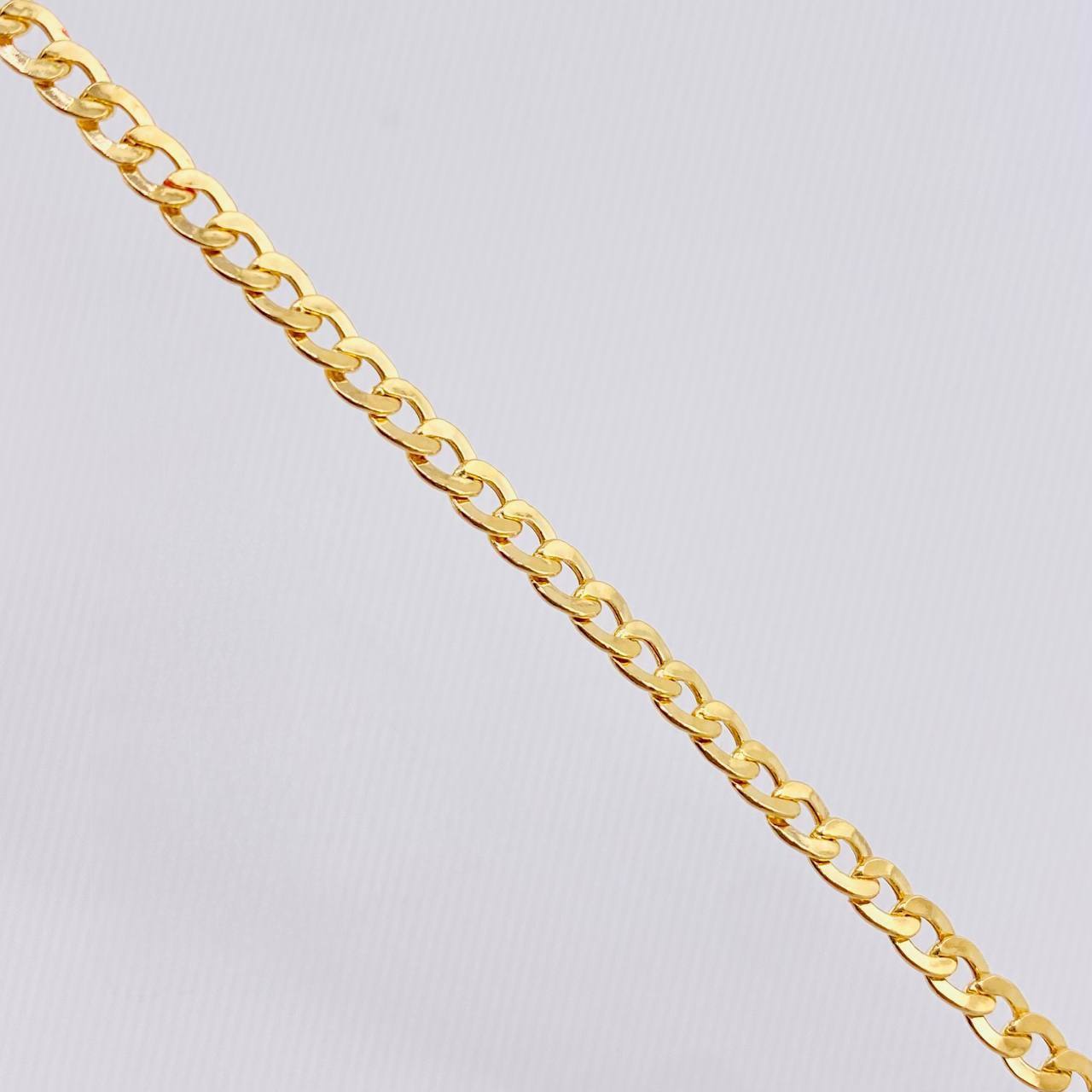 Pulso Cubano 1.7gr / 6 3/4 in / 2.8mm Oro Amarillo +1 18K *