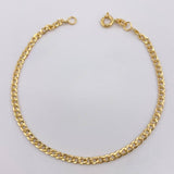 Pulso Cubano 1.7gr / 6 3/4 in / 2.8mm Oro Amarillo +1 18K *