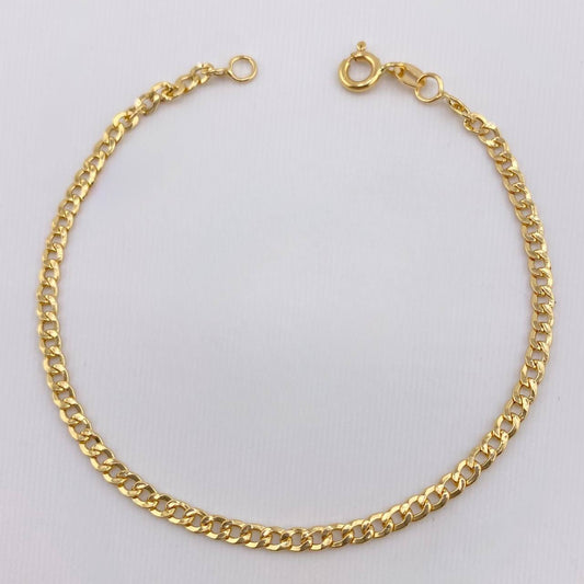 Pulso Cubano 1.75gr / 6 3/4 in / 2.8mm Oro Amarillo +1 18K *