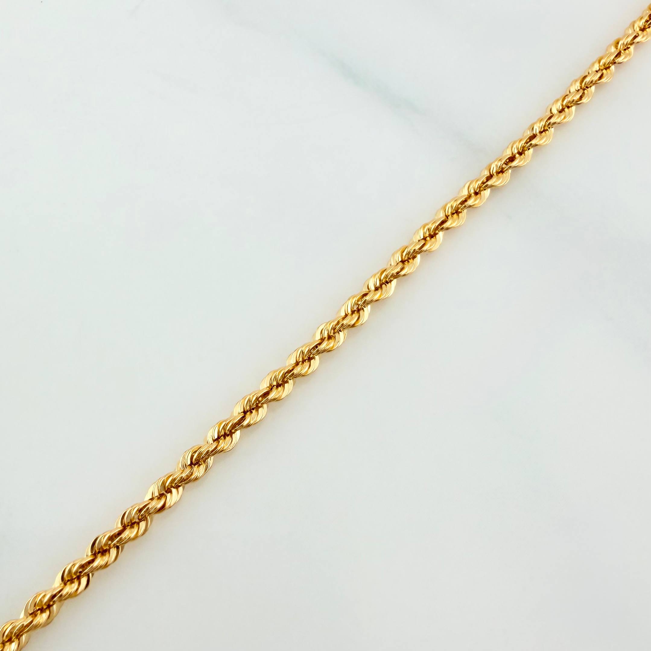 Pulso Lazo 1.25 g / 7 1/2 in / 2.19 mm Oro Amarillo 18K