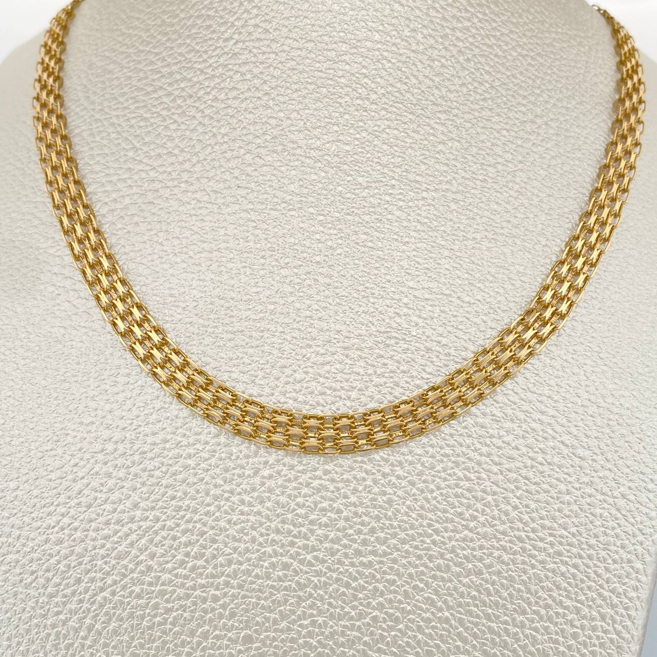 Cadena China 14.8gr / 23 1/2 in / 6.2mm Oro Amarillo +1 18K %