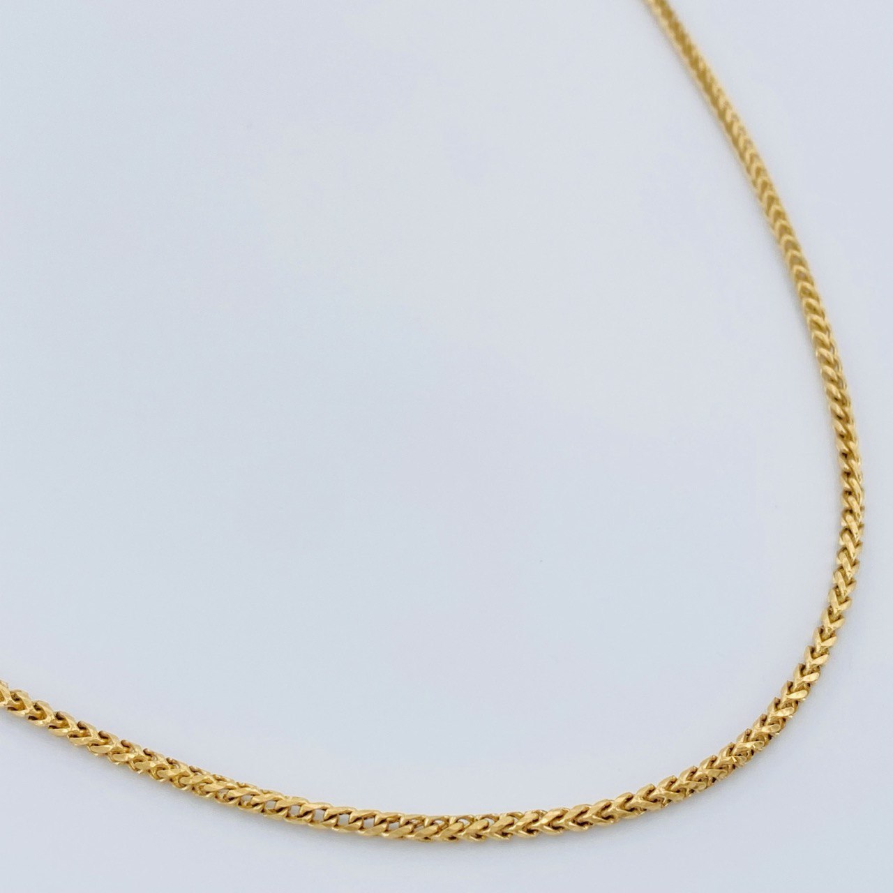 Cadena Franco 6.2gr / 23 3/4 in / 1.3mm Oro Amarillo +3 18K %