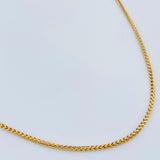 Cadena Franco 6.2gr / 23 3/4 in / 1.3mm Oro Amarillo +3 18K %