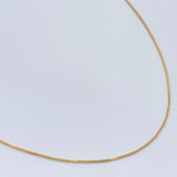 Cadena Veneciana 1gr / 17 3/4 in / 0.47mm Oro Amarillo +3 18K %