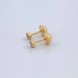 Topos Bisel 0.5gr / 3.17mm Oro Amarillo 18K %