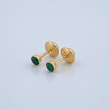 Topos Bisel 0.45gr / 3.15mm Oro Amarillo 18K %