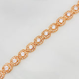 Pulso Tennis 12.65g / 7 in / 5.92mm Oro Rosa 18K