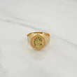 Anillo Herradura Caballo 3.95gr / T11 3/4 / Oro Amarillo 18K &
