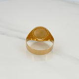 Anillo Herradura Caballo 3.95gr / T11 3/4 / Oro Amarillo 18K &