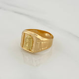 Anillo Virgen de Guadalupe 3.45gr / T9 / Oro Amarillo 18K &