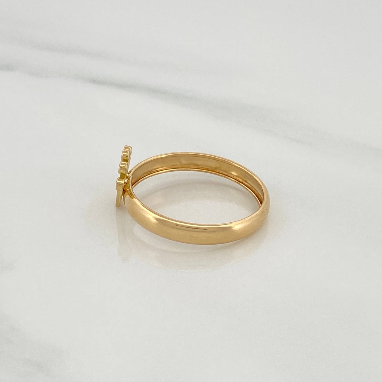 Anillo Corona 1.15gr / T8 / Oro Amarillo 18K &