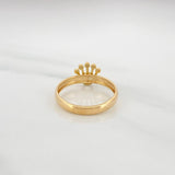 Anillo Corona 1.15gr / T8 / Oro Amarillo 18K &