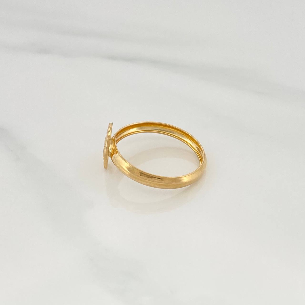 Anillo Virgen de Guadalupe 0.95gr / T6 1/2 / Oro Amarillo 18K &