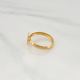 Anillo Virgen de Guadalupe 0.95gr / T6 1/2 / Oro Amarillo 18K &