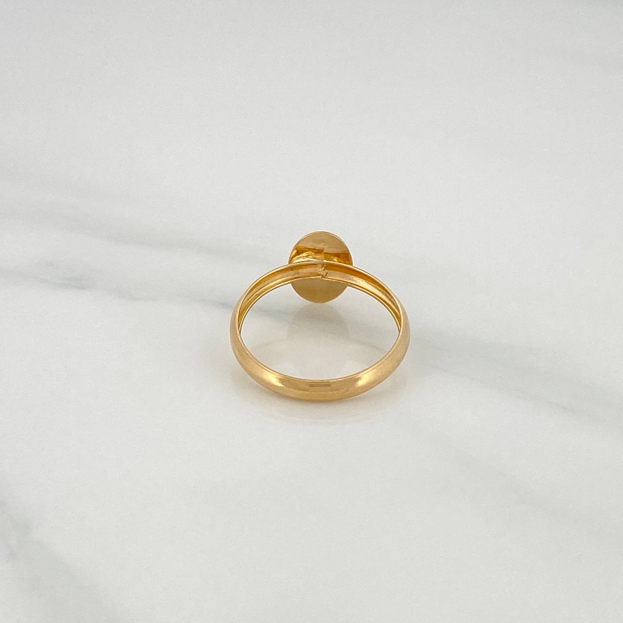 Anillo Virgen de Guadalupe 1gr / T6 1/2 / Oro Amarillo 18K &