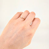 Anillo Solitario Seis Garras Diamante 7pts 1.25g / T6 1/2 Oro Amarillo 18K