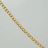 Cadena Cubana 3.5gr / 28 1/2 in / 2.3mm Oro Amarillo +1 18K $