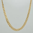 Cadena Cubana 12.05gr / 24 1/2 in / 3.7mm Oro Amarillo +1 18K $