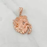 Dije Caballo 5.9gr / 1 1/2 in / Oro Rosa 18K $