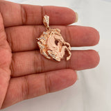 Dije Caballo 5.9gr / 1 1/2 in / Oro Rosa 18K $