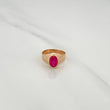 Ring Halo 1.8gr / T2 1/4 / Yellow Gold 18K $