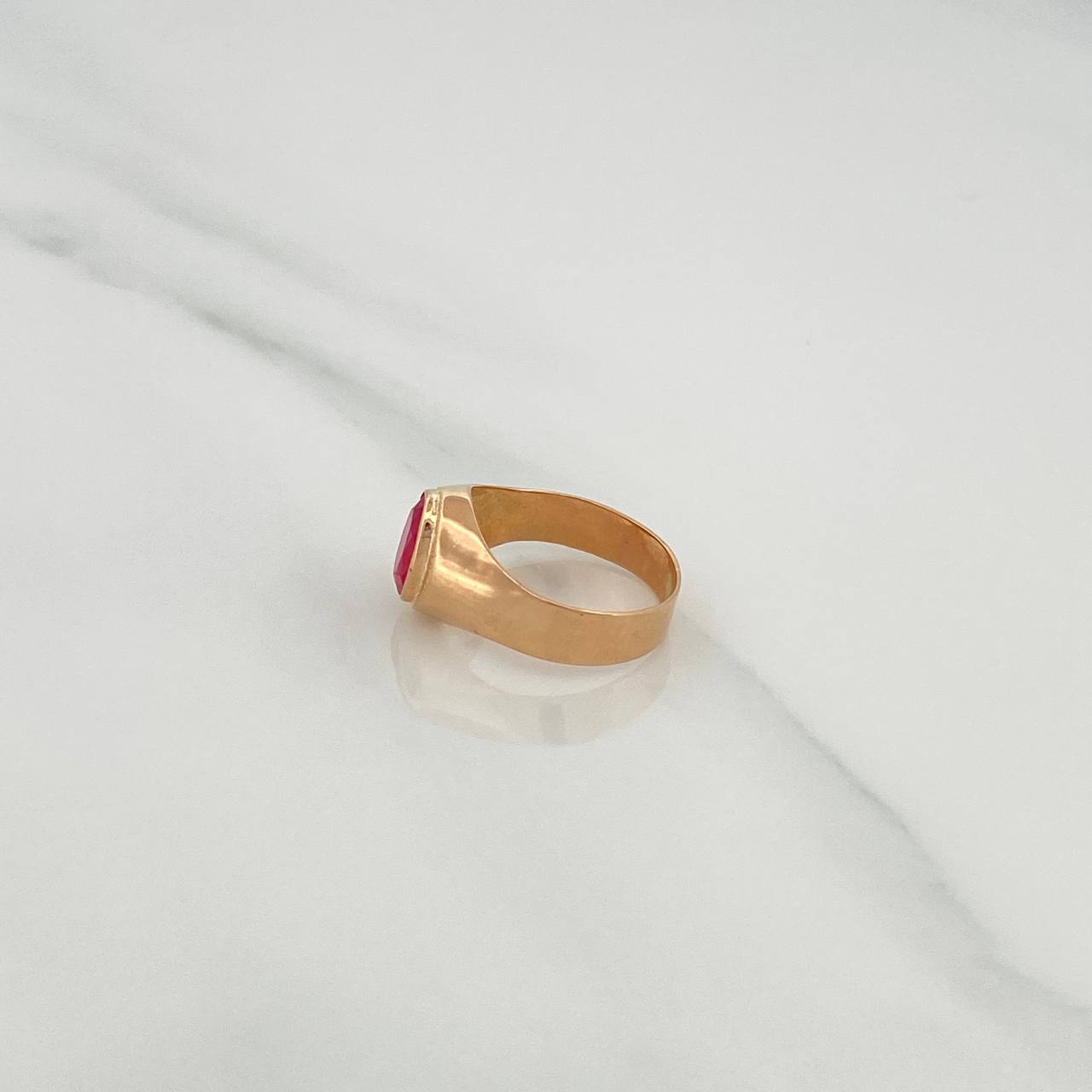 Ring Halo 1.8gr / T2 1/4 / Yellow Gold 18K $