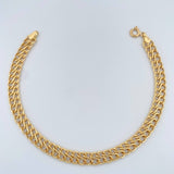 Pulso Sedusa 3.35gr / 7 1/4 in / 5.6mm Oro Amarillo +3 18K &