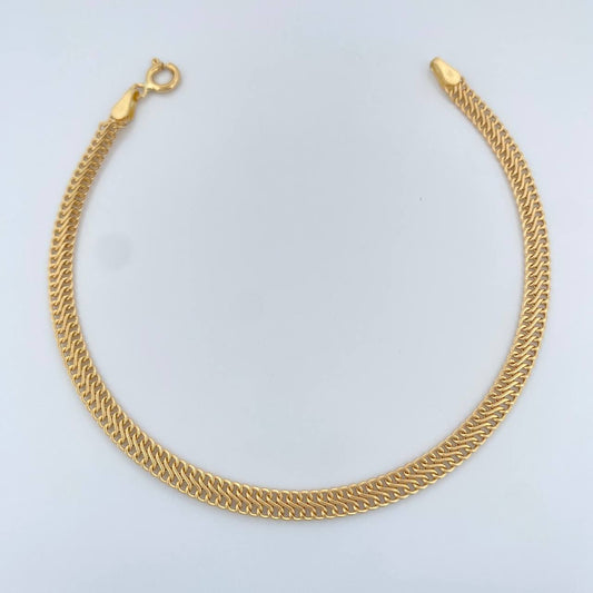 Pulso Sedusa 1.85gr / 6 3/4 in / 3.7mm Oro Amarillo +3 18K &