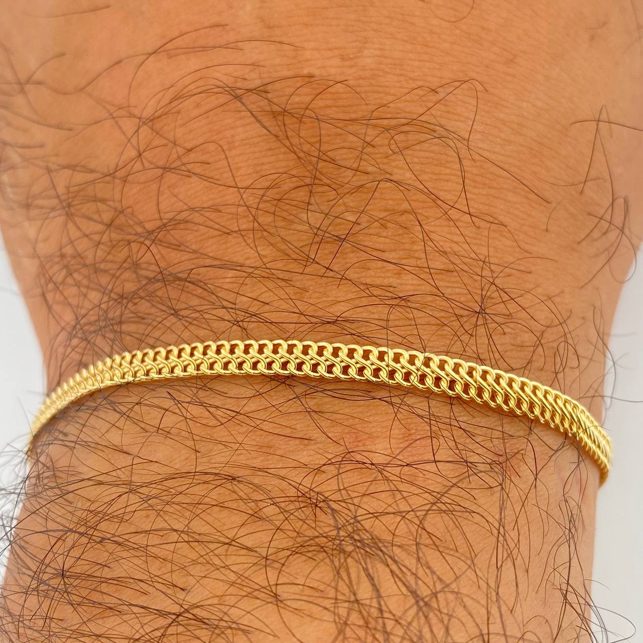 Pulso Sedusa 2gr / 7 1/2 in / 3.7mm Oro Amarillo +3 18K &