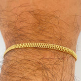 Pulso Sedusa 2gr / 7 1/2 in / 3.7mm Oro Amarillo +3 18K &