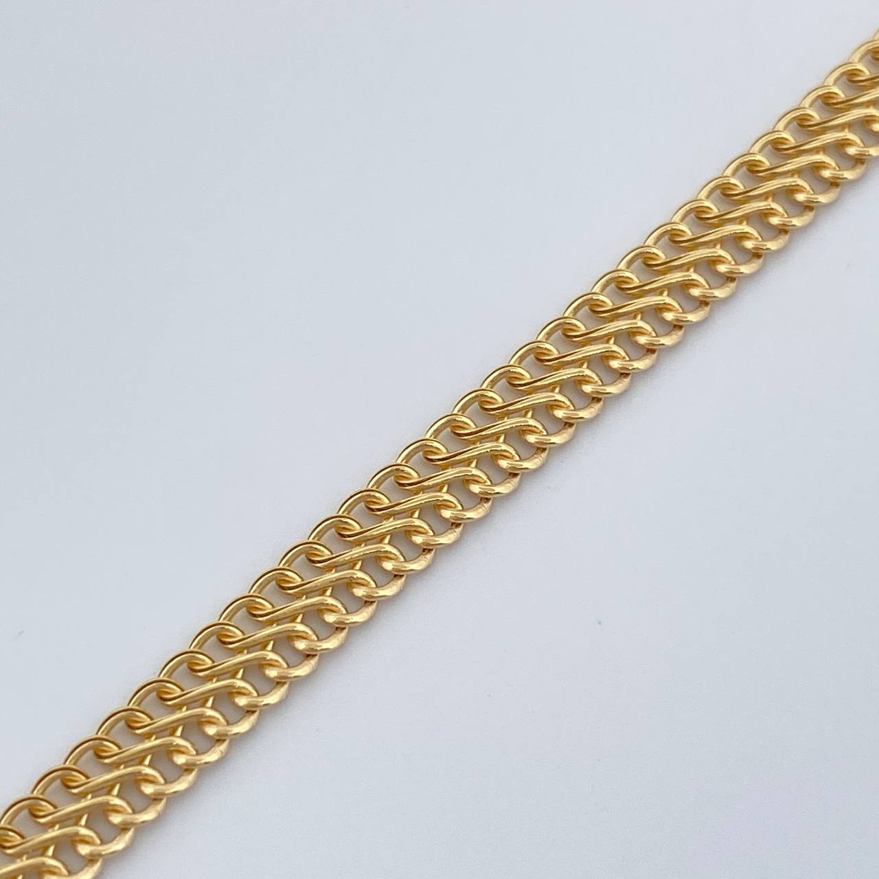 Pulso Sedusa 2gr / 7 1/2 in / 3.7mm Oro Amarillo +3 18K &