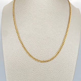 Cadena Cubana 6.1gr / 27 3/4 in / 2.4mm Oro Amarillo +1 18K &