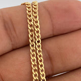 Cadena Cubana 8.35gr / 27 1/4 in / 3.05mm Oro Amarillo +1 18K &