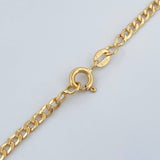 Cadena Cubana 6.1gr / 27 3/4 in / 2.4mm Oro Amarillo +1 18K &