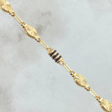 Rustic Chain 3x1 Rhombuses 12.25gr / 23.6in / 18K Gold!